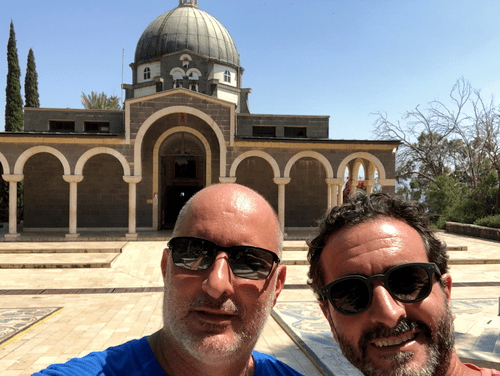 Jerome et Guy de voyage-en-israel.com